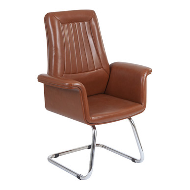 unico deri döşemeli tasarım u ayak misafir koltuğu