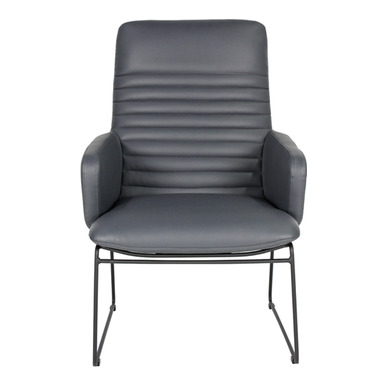 ventil boyalı tel ayak çizgili misafir koltuğu