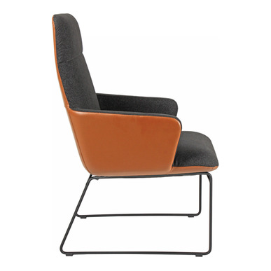 ventil boyalı tel ayak misafir koltuğu - küçük detay görsel 3