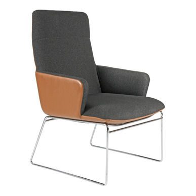 ventil krom tel ayak misafir koltuğu - küçük detay görsel 2