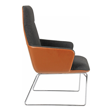 ventil krom tel ayak misafir koltuğu - küçük detay görsel 3