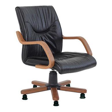 veyora ahşap yıldız ayaklı misafir koltuğu