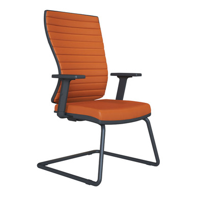 vezada döşemeli boyalı u ayak misafir koltuğu