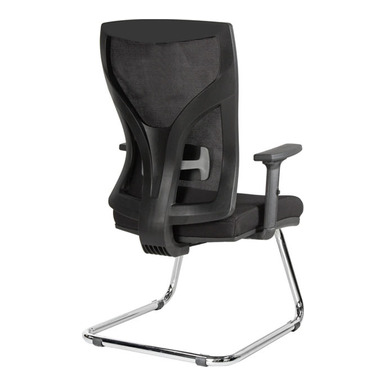 vezada krom u ayak ayarlı kol misafir koltuğu - küçük detay görsel 2