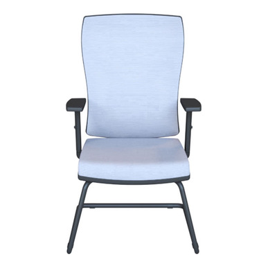 vezada metal boyalı u ayak misafir koltuğu