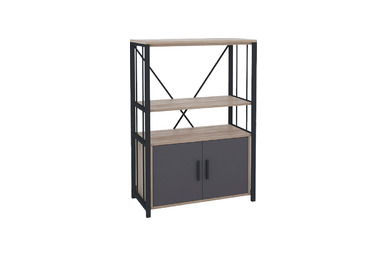 Chora Modern Raf Detaylı Dolap - Modüler Dosya Dolapları