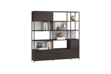 Turner Modüler Kitaplık 196cm