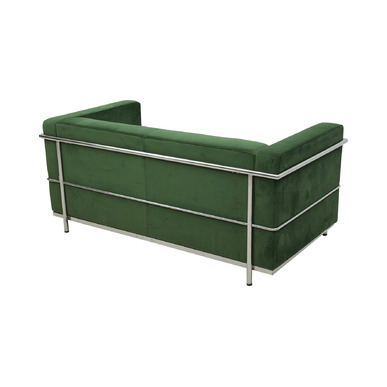 accent krom ayak çerçeveli ikili kanepe - küçük detay görsel 2