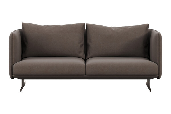 apon dekoratif ayaklı ikili kanepe