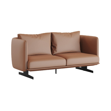 Apon Dekoratif Ayaklı Ikili Kanepe - Ofis Kanepeleri