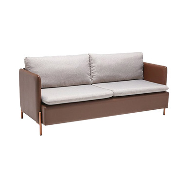 Asteri Metal Boyalı Ayak Üçlü Kanepe - Ofis Kanepeleri