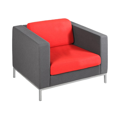 barisa krom ayaklı tekli kanepe