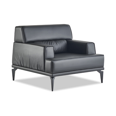 burgen deri kol döşemeli tekli kanepe