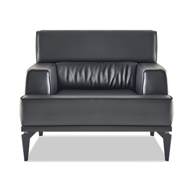 Burgen Deri Kol Döşemeli Tekli Kanepe - küçük detay görsel 3 - Ofis Kanepeleri