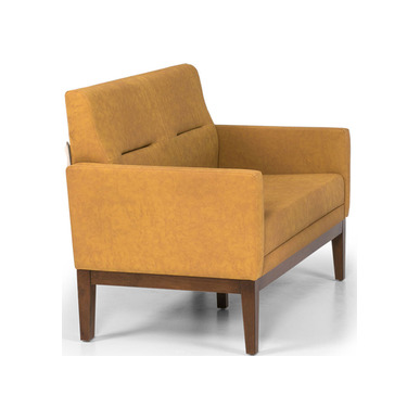 calmo deri döşemeli ikili kanepe - küçük detay görsel 2