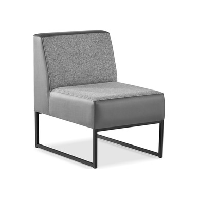 canto kolsuz metal ayaklı tekli kanepe