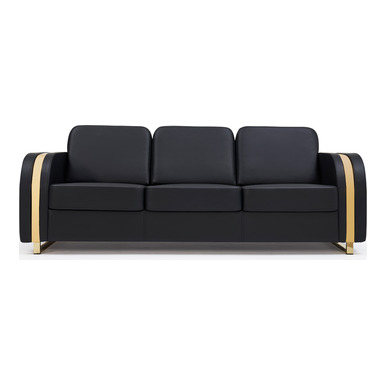 clerk kol tasarımlı üçlü kanepe