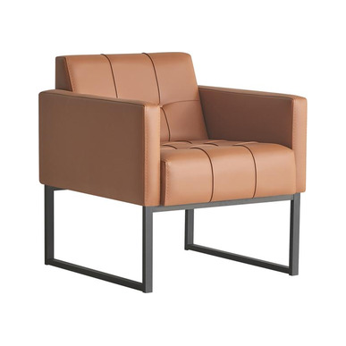 cortege siyah metal ayaklı tekli kanepe