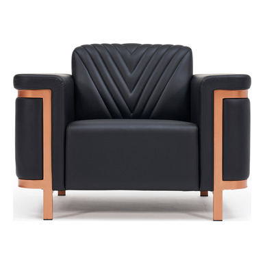 demona kol metal tasarımlı tekli kanepe