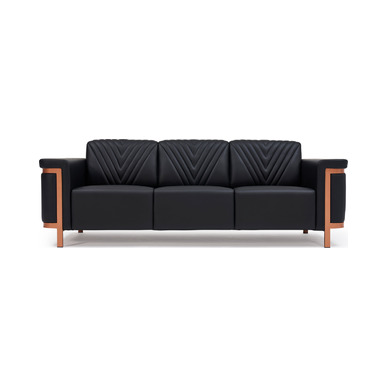 demona kol metal tasarımlı üçlü kanepe