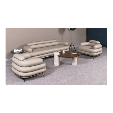 dolvesso deri döşemeli kanepe takımı