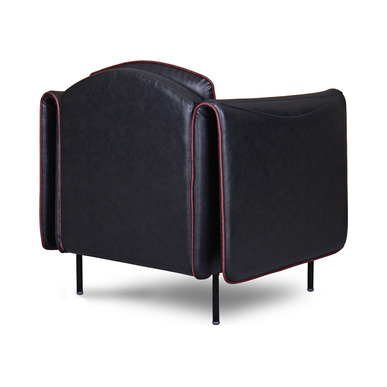 flige kol detaylı tekli ofis kanepesi - küçük detay görsel 2