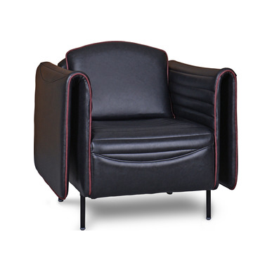 flige kol detaylı tekli ofis kanepesi - küçük detay görsel 4