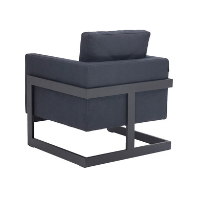 fura metal profil ayaklı tekli kanepe - küçük detay görsel 3