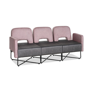 garia tel ayaklı dekoratif üçlü kanepe - küçük detay görsel 3