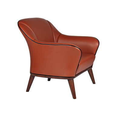 garnet ahşap ayak klasik ofis kanepesi - küçük detay görsel 2