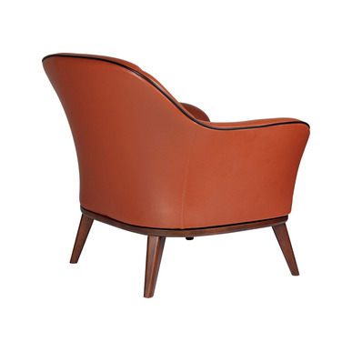 garnet ahşap ayak klasik ofis kanepesi - küçük detay görsel 4