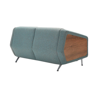 Genna Kol Ahşap Detaylı Ikili Kanepe - küçük detay görsel 3 - Ofis Kanepeleri