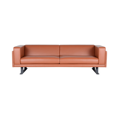 gravel metal boyalı üçlü kanepe