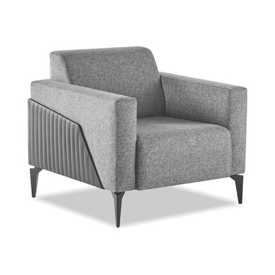 holm kumaş döşemeli tekli ofis kanepesi