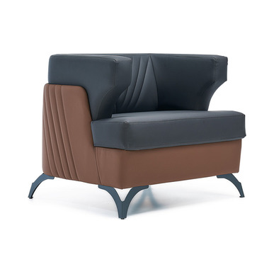 loncy deri döşemeli tasarım tekli kanepe - küçük detay görsel 2