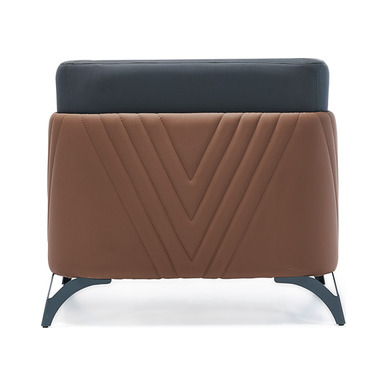 loncy deri döşemeli tasarım tekli kanepe - küçük detay görsel 4