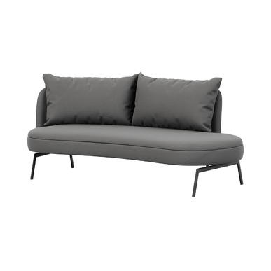 Lotera Dekoratif Sağ Kolçaklı Ikili Kanepe - küçük detay görsel 2 - Ofis Kanepeleri