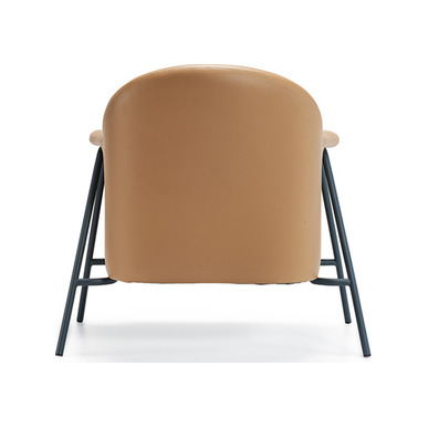 madinat deri döşemeli tasarım ayak tekli kanepe - küçük detay görsel 4