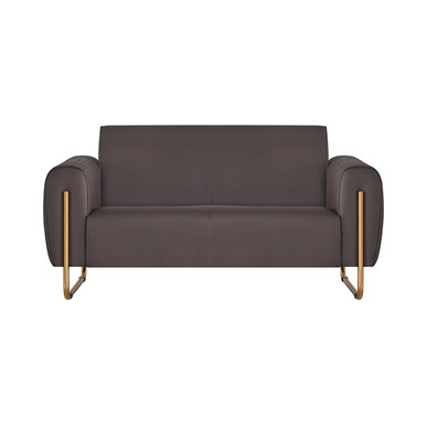 marcelin metal profil ayaklı ikili kanepe