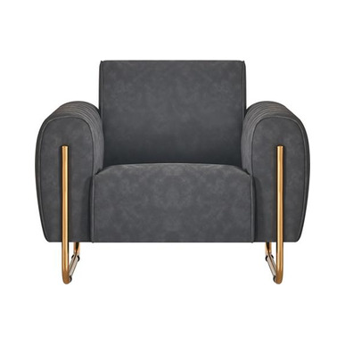 marcelin metal profil ayaklı tekli kanepe - küçük detay görsel 4