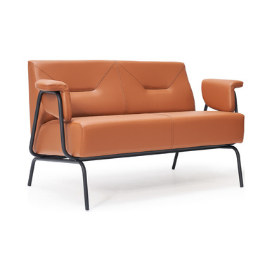 Mitter Metal Detaylı Ikili Ofis Kanepesi - küçük detay görsel 2 - Ofis Kanepeleri