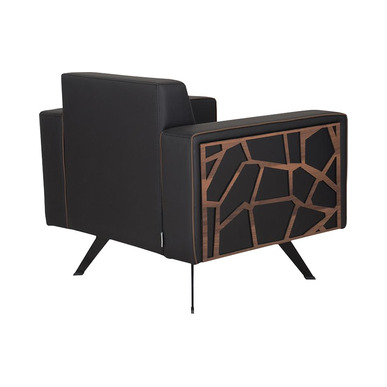 mondo ahşap desenli tekli kanepe - küçük detay görsel 2