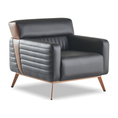 morphica asimetrik çizgili tekli kanepe