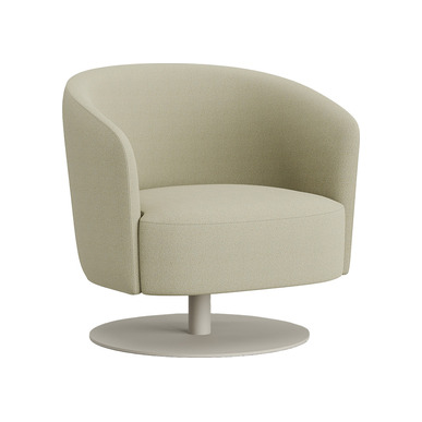 mostra oval tasarım flanş ayak tekli kanepe