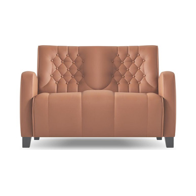 napster deri döşemeli ikili kanepe