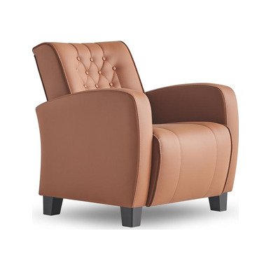 napster deri döşemeli tekli kanepe