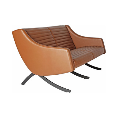 Nimero Plus Boyalı Ayak Döşeme Kol Derili Ikili Kanepe - küçük detay görsel 3 - Ofis Kanepeleri