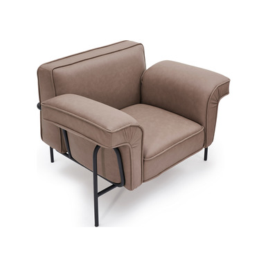 nitak metal boru ayaklı tekli kanepe - küçük detay görsel 2