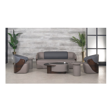 noona ahşap detaylı tasarım kanepe takımı