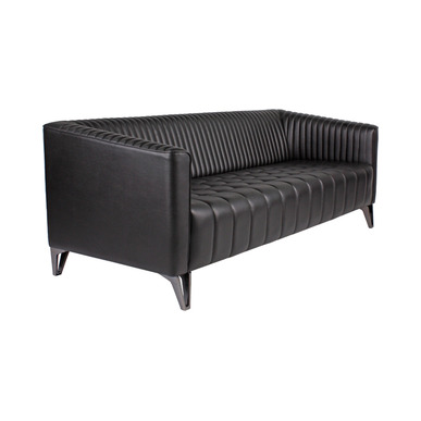 oranssi boyalı ayak ikili kanepe - küçük detay görsel 2